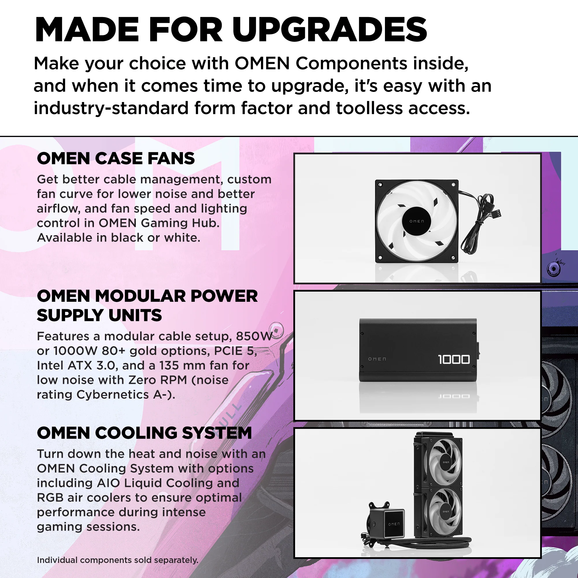 OMEN 35L Gaming Desktop GT16-0285t PC, Windows 11 Home, Intel® Core™ Ultra 9, 64GB RAM, 2TB SSD, NVIDIA® GeForce RTX™ 5080, Black